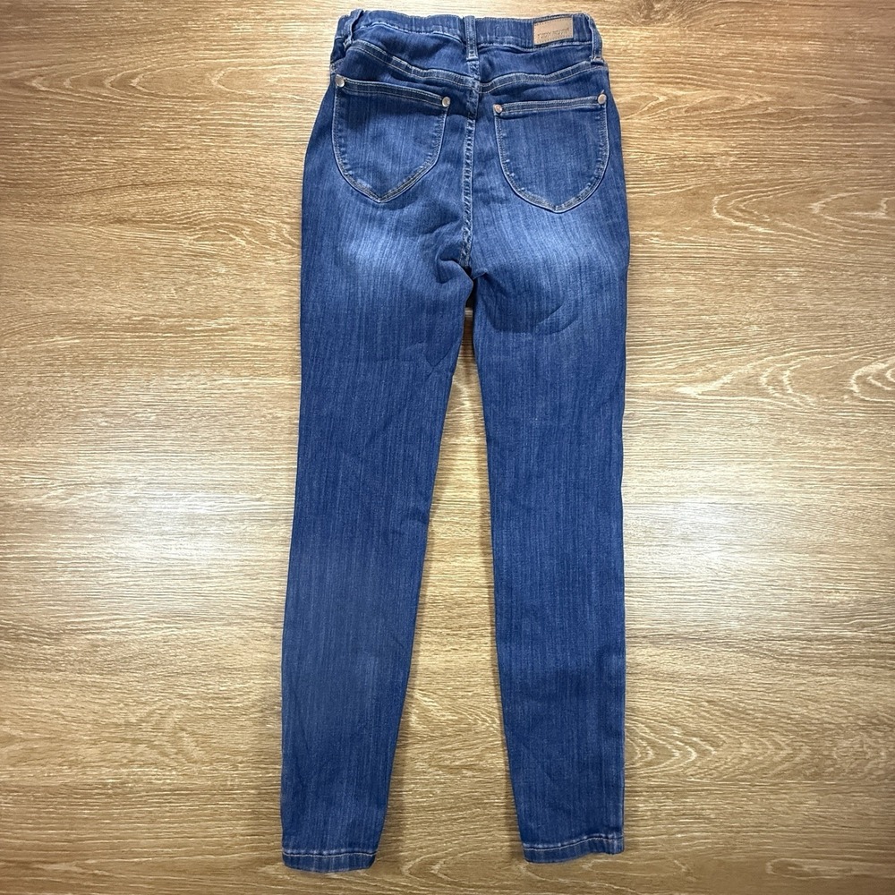 Judy Blue Women's Pull On Skinny Jeans Size 1/25 Stretch Mid Rise Blue Denim - Picture 11 of 11